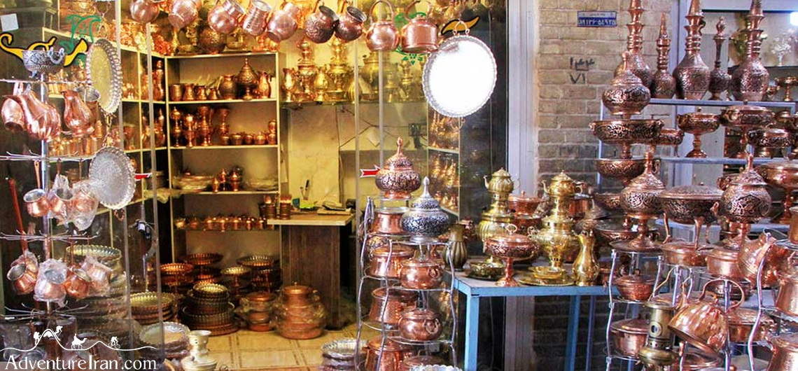 The Historic City of Yazd, Yazd Copper smiths Bazaar Iran