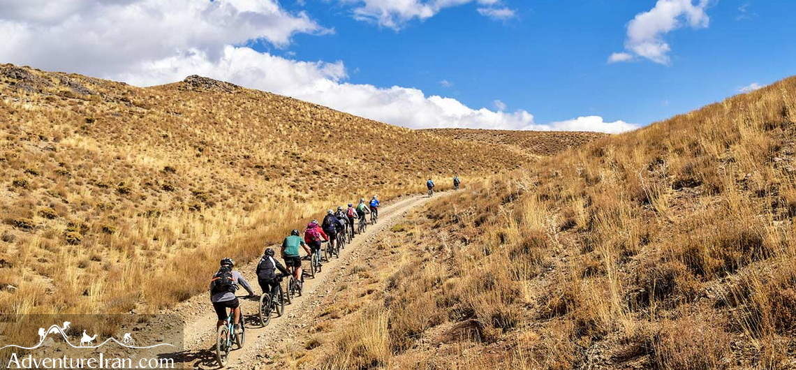 Cycling in Zagros Mountains, Iran