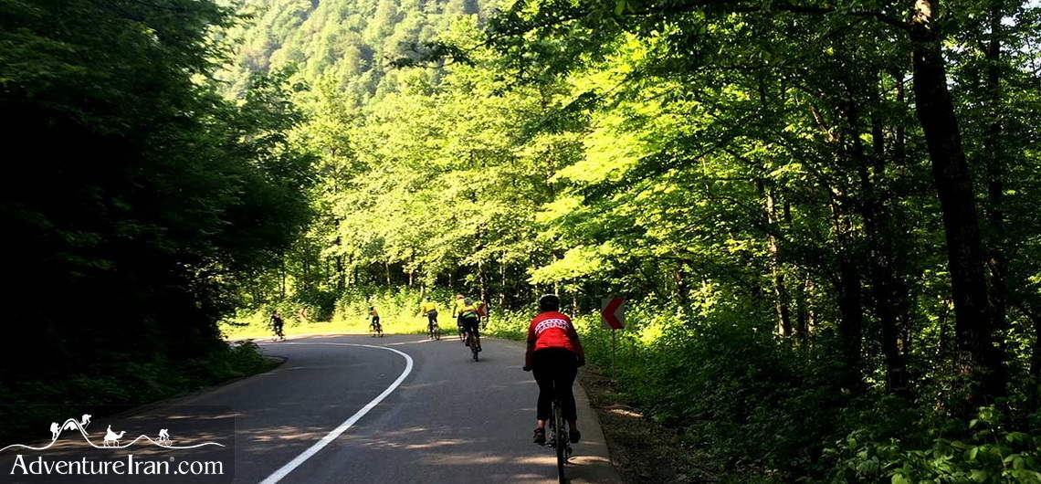 Cycling through Hyrcanian Forest-Caspian Sea-The Iranian Natural UNESCO world heritage site